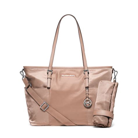 michael kors pink diaper bag